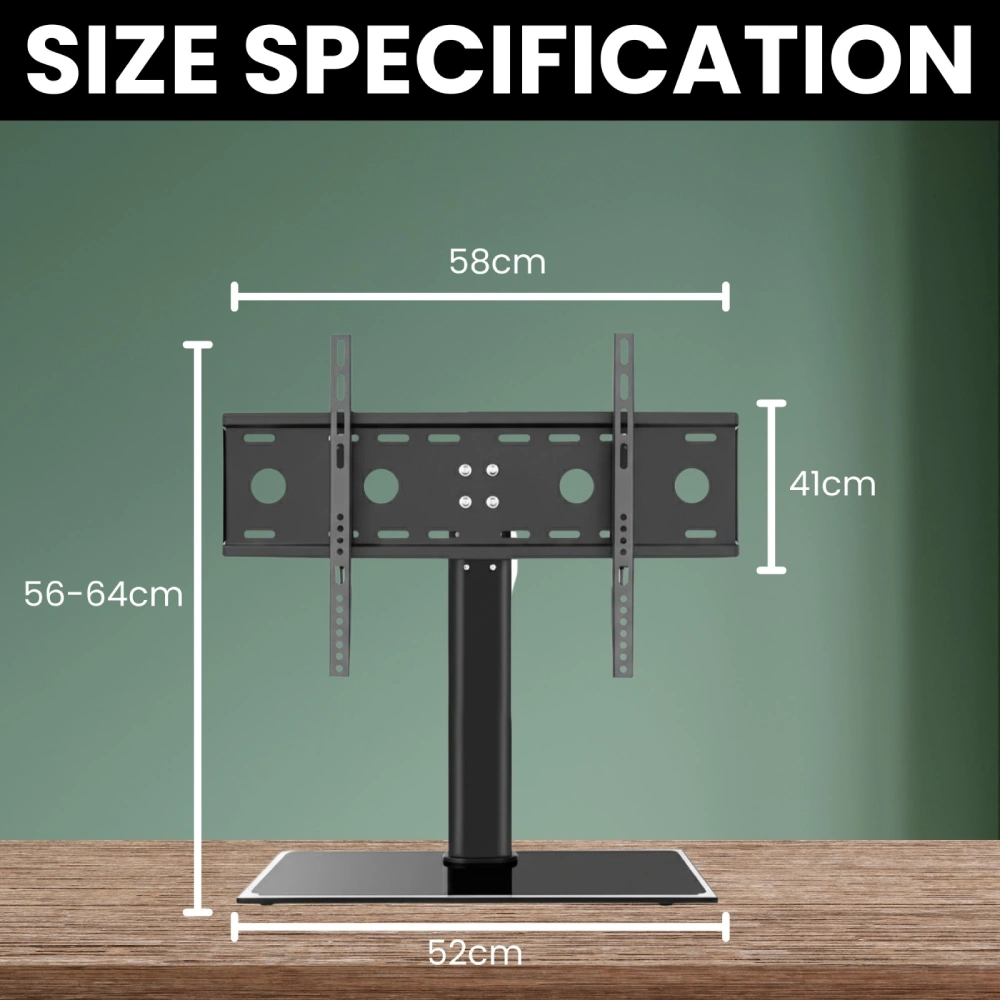 LED Table Top Mount Stand For 32" To 55" LED (DZC32-55) view 4